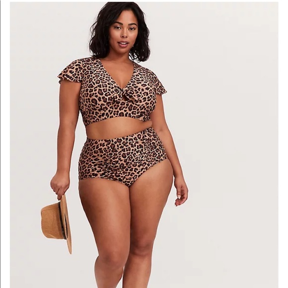 torrid leopard bikini